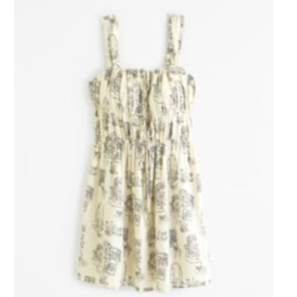 Abercrombie tie front dress